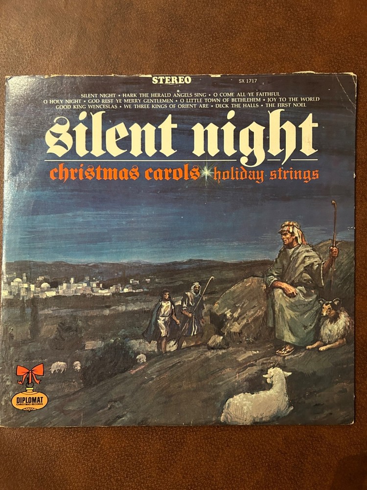 Holiday Strings- Silent Night Christmas Easy Listening Pop SX-1717 Vinyl 12”