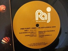 Free Flight “The Jazz/Classical Union” 1982 Jazz LP EX, Palo Alto Jazz Records