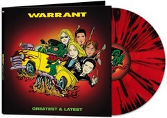 WARRANT – Greatest & Latest *NEW RED BLACK RECORD LP VINYL Best Of Greatest Hits