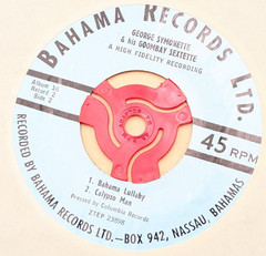 George Symonette Calypso & Goombay Rhythms 1955 Bahama Records 3×45 EP Box Set