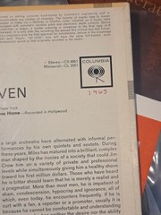 Miles Davis Seven Steps to Heaven LP Columbia CS 8851 Stereo 2-Eye Black Text EX