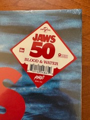 JAWS – OST – 2-LP BLOOD & WATER VINYL – 50TH ANNIVERSARY – JOHN WILLIAMS – NEW!