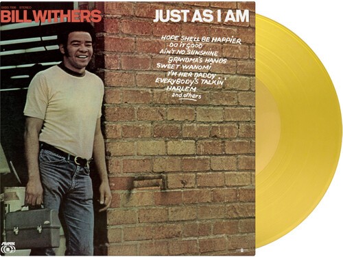 Bill Withers – Just As I Am – Limited 180-Gram Translucent Yellow Colored Vinyl
