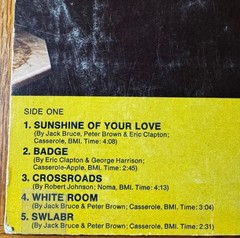 LP RECORD: CREAM – THE BEST OF / GINGER / BAKER / BRUCE SD 33-291 / ATCO