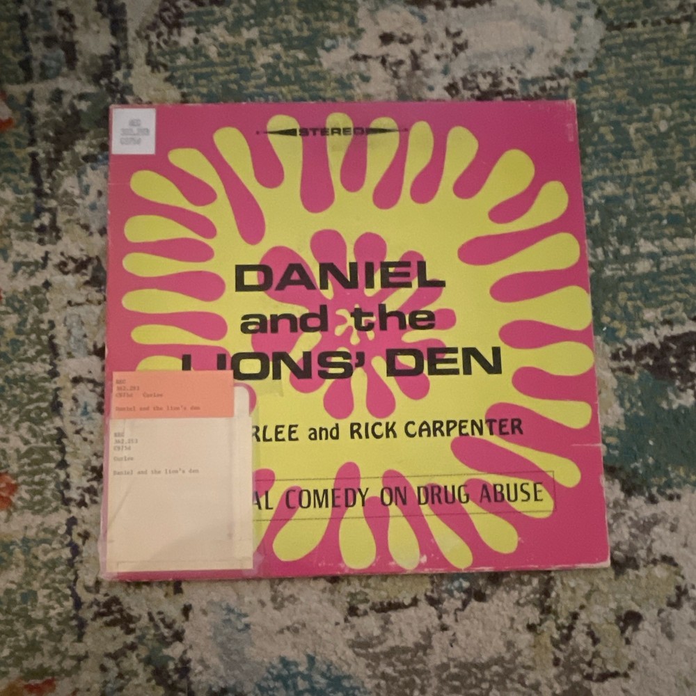 Bob Curlee & Rick Carpenter – Daniel and the Lions’ Den LP Stereo NBB-213