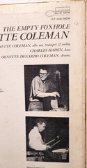 Ornette Coleman Lot Of 2 Vynils.Attn:Please see notes & pics.Strong VG Both Lps.