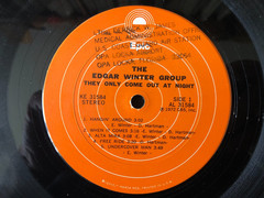 Edgar Winter Group THEY ONLY COME OUT AT NIGHT 1973 Epic Gatefold VG+/VG+