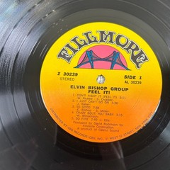 Elvin Bishop Group – Feel It! LP Record 1970 Fillmore Blues Rock 33 RPM