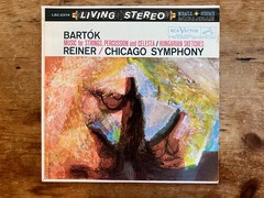Bartok Music for Strings Hungarian Reiner Living Stereo Red Seal LSC-2374 LP NM!