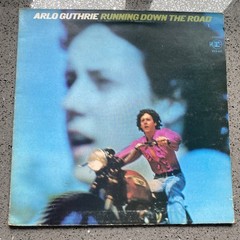 Arlo Guthrie “Running Down The Road” UK vinyl gatefold cover RSLP6346