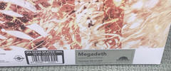 Megadeath – Limited Ocean Blue Splatter Vinyl JSA Certified Numbered