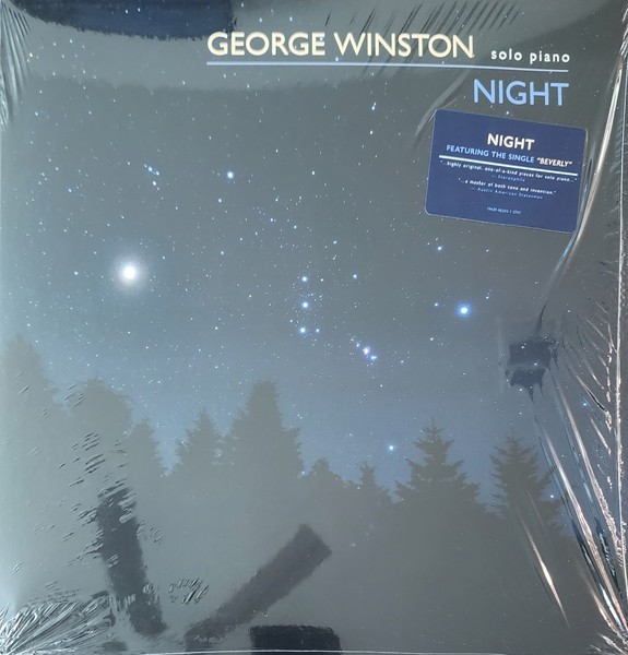 George Winston – Night LP – SEALED NEW VINYL RECORD – New Age – Piano Jazz