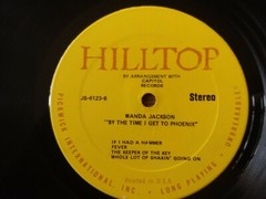 1973 VERY GOOD–/g+ Wanda Jackson ? By The Time I Get To Phoenix 6123 LP33
