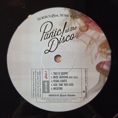Panic! at the Disco • Too Weird To Live, Too Rare To Die! • Vinyl LP • 2013