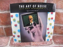 The Art Of Noise With Max Headroom Paranoimia 45 RPM Vinyl 7″