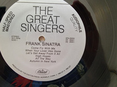 Frank Sinatra 4 LP Box set, 1986 Half Speed Masters Columbia Records. EX to NM