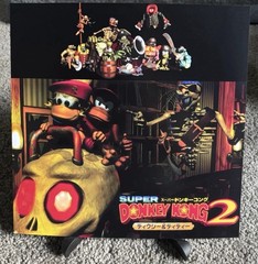 Donkey Kong Country 2 Vinyl LP Record OST VGM SNES Not Moonshake Yellow/Black