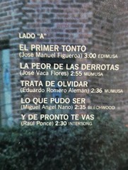 LOS FREDDY’S – 1981 “EL PRIMER TONTO” Used-LP. – ECO-25907 – EXCELLENT. EX.
