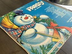 Frosty The Snowman Peppermint Kandy Kids Fair Vinyl LP Peter Pan Records 8108