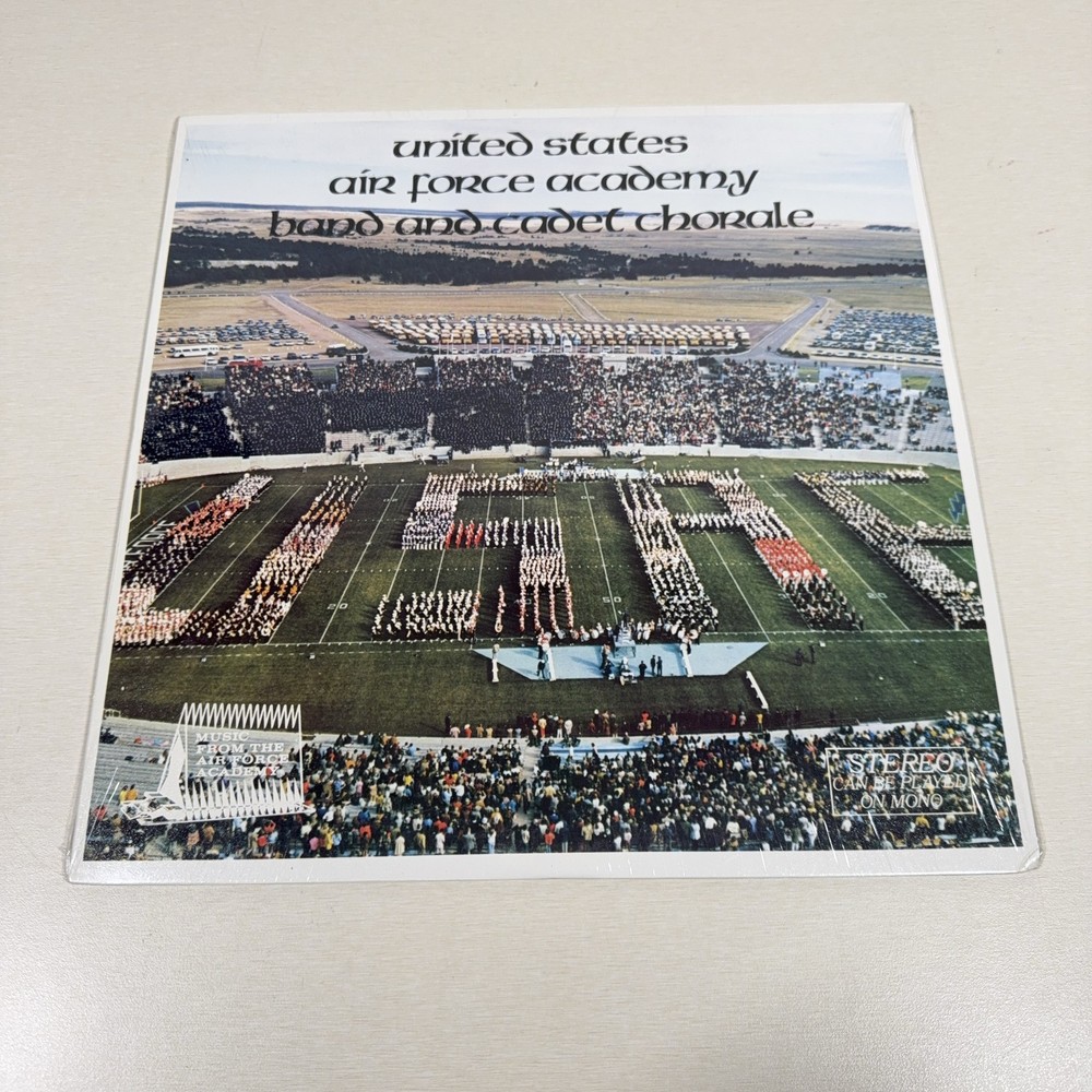 United States Air Force Academy Band & Cadet Chorale Vinyl LP AFA 76-3 Sealed
