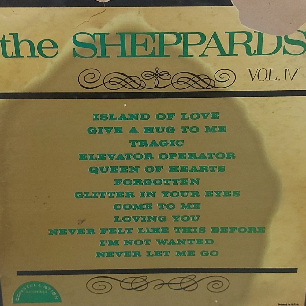 The Sheppards Vol. IV Constellation Records R&B Soul Vinyl LP Record