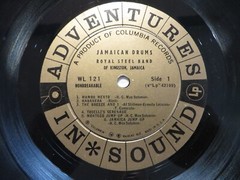 Royal Steel Band – Jamaican Drums – 1958 – Columbia WL 121 Vinyl LP VG+/VG!!!