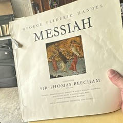 RCA Victor Living Stereo Handel Messiah Beecham Vinyl Record Box Set