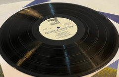 GEORGE WINSTON – Winter Into Spring (1982 Translucent)- 12″ Vinyl Record LP – EX
