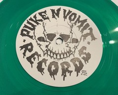 BULLET TREATMENT / SHELL SHOCK 7” Green Vinyl-The Bronx Social Distortion Drips