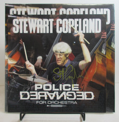 12×12″ SIGNED Poster “Police Deranged for Orchestra” LP STEWART COPELAND 2023