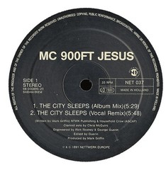 MC 900 Ft Jesus – The City Sleeps (12″) (Near Mint (NM or M-)) – Nettwerk Europe