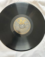 Vintage Okeh The Royal Palm Orchestra Auf Wiederseh’n Black Single Record 41020