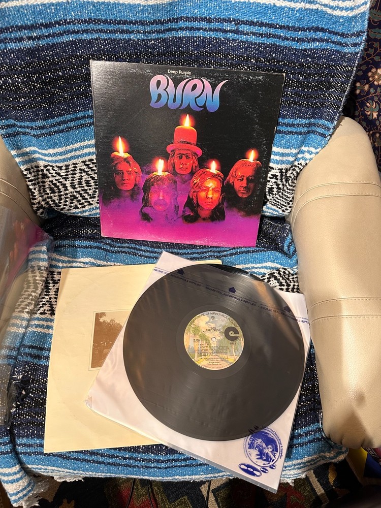 Deep Purple Burn OG 1974 Vinyl LP