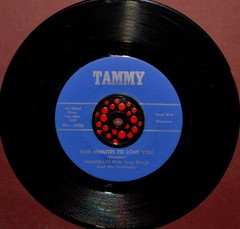 DooWop 45- The Monorays- Five Minutes To Love You/ My Guardian Angel- Tammy M-