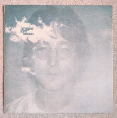John Lennon Imagine Apple PAS10004 UK 1971 FIRST 1U pinched complete EX/EX