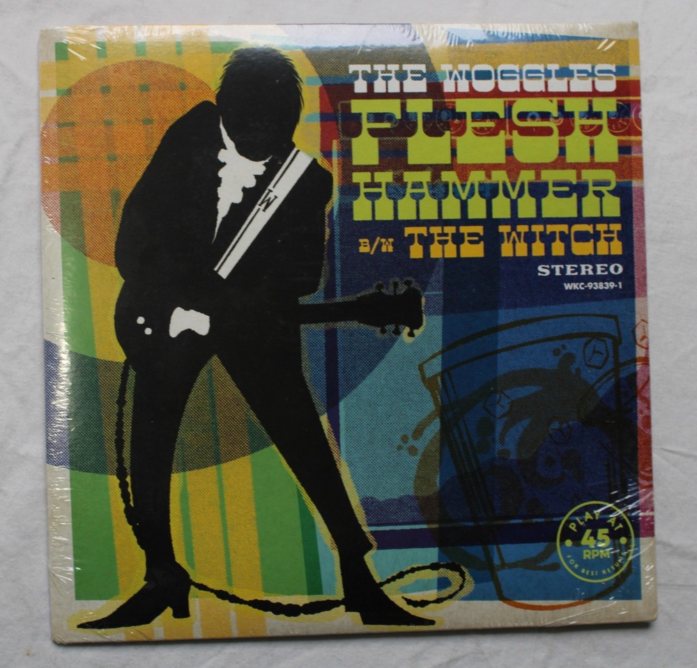 The Woggles – Flesh Hammer B/W The Witch 7″ Vinyl Record JL3 Single Sealed