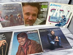 20 VTG COUNTRY LP VINYL RECORDS ALBUMS – HANK WILLIAMS JOHNNY CASH STATLER BROS
