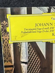 Vtg Vinyl Johann Sebastian Bach Karl Richter LP Deutsche Grammophon #138 907