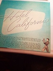 Eagles Hotel California .cover only!!!! original inter sleeve