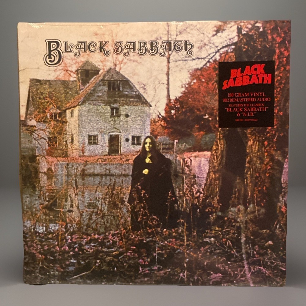 Black Sabbath – Black Sabbath (Self-Titled) – Vinyl LP – Remastered- 180g – New