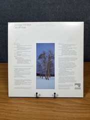 George Winston Piano Solos December Windham Hill New Age 1982 WH-1025 LP