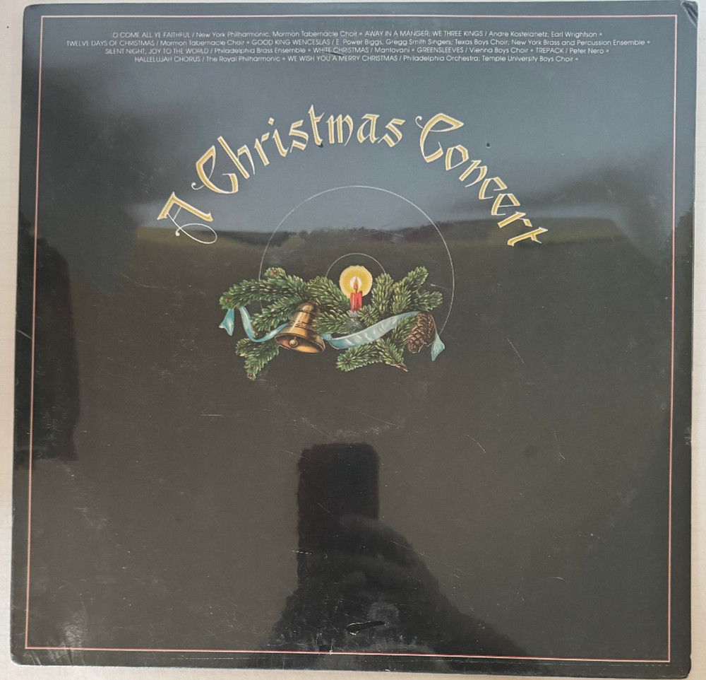 A Christmas Concert Vinyl Record Album CBS Special Products Holiday **NEW**