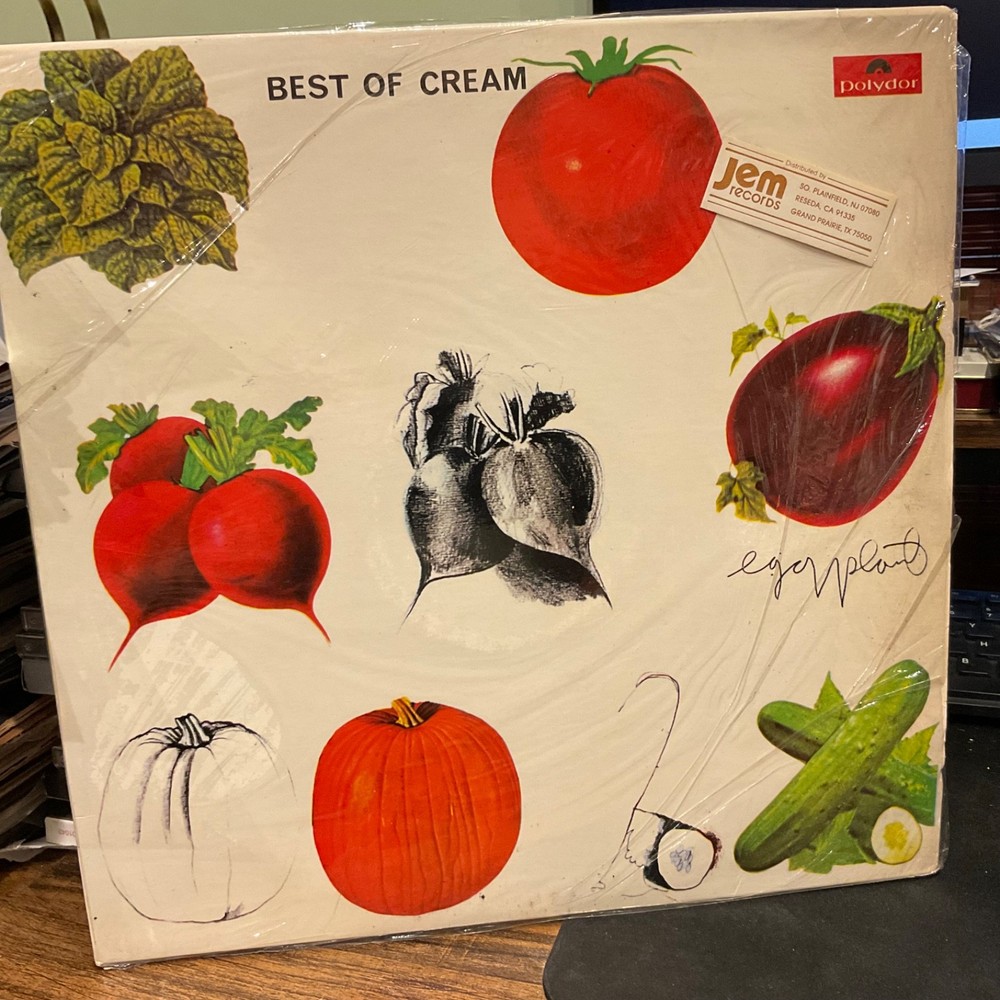 CREAM LP BEST OF 1973 NEW ZEALAND PRESS MINT/NM Shrink Polydor – 184298