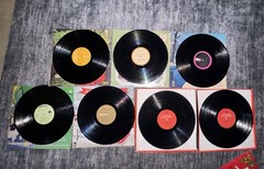 Vintage Christmas Vinyl Record Lot 8 LP Time Life Loretta Lynn Holiday READ