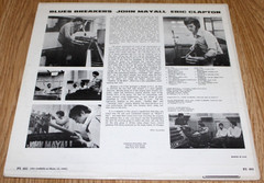 John Mayall With Eric Clapton – “Blues Breakers” LP London PS 492