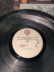 Black Sabbath Tony Iommi Seventh Star 1986 LP Warner Bros 1-25337 Vinyl VG+