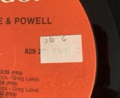 Emerson, Lake & Powell Vinyl LP 1986 Record 1980s Hard Rock READ* VG TESTED*