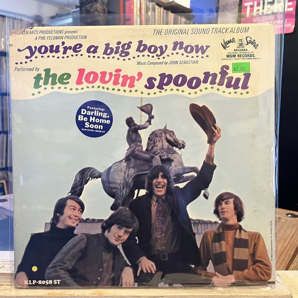 [ROCK/POP]~VG+ LP~The LOVIN’ SPOONFUL~You’re A Big Boy Now~[1967~KAMA SUTR]~MONO