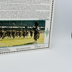Vintage Pipes & Drums Emerald Society NYPD LP Celtic Marches 1970s Vinyl Record