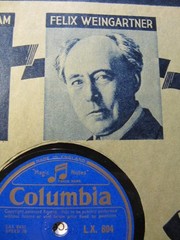 1931 Felix Weingartner London Handel CONCERTO GROSSO D Major COLUMBIA LX 803/4